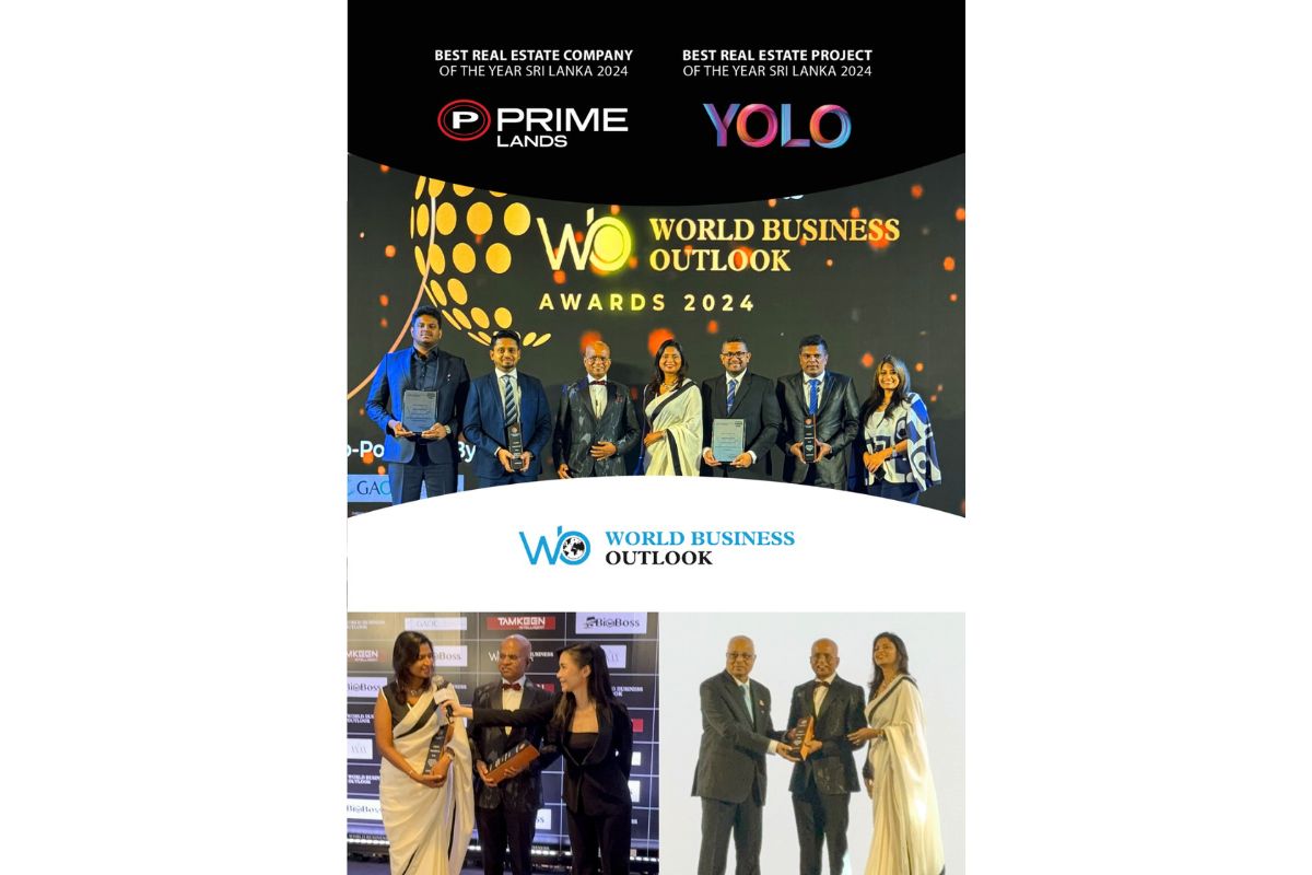 Prime Lands recognised for excellence on global stage with double wins at World Business Outlook Awards 2024