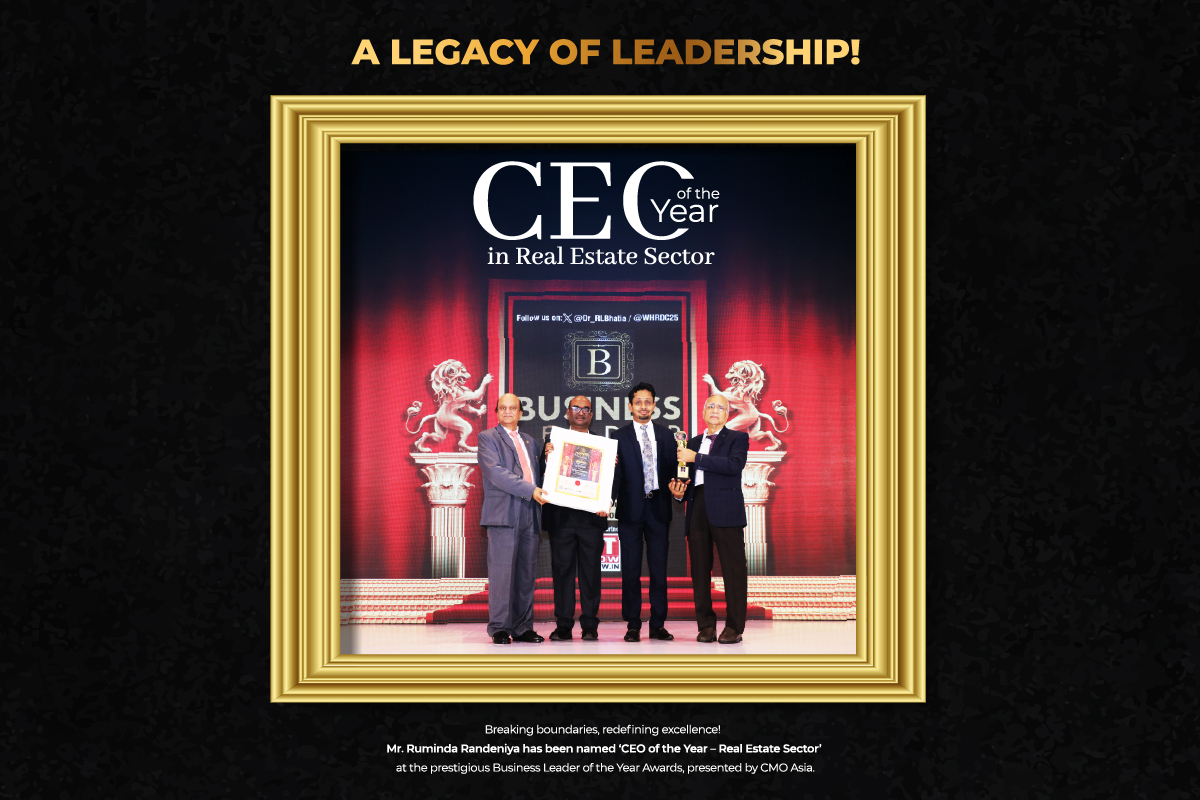 Prime Lands CEO honoured at CMO Asia Business Awards for Real Estate Leadership